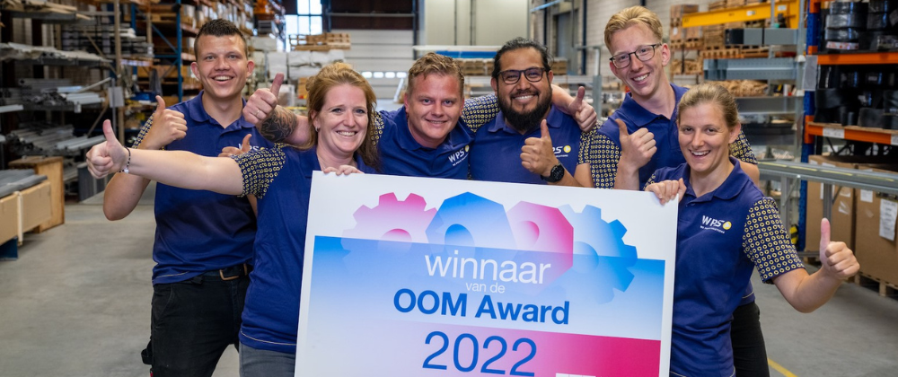 WPS wint OOM Award Zuid-Holland